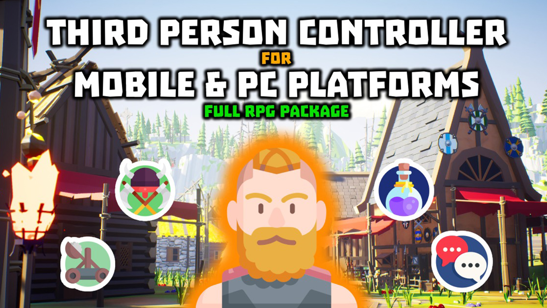 Complete Third Person Controller RPG System for Mobile and PC Platforms ...