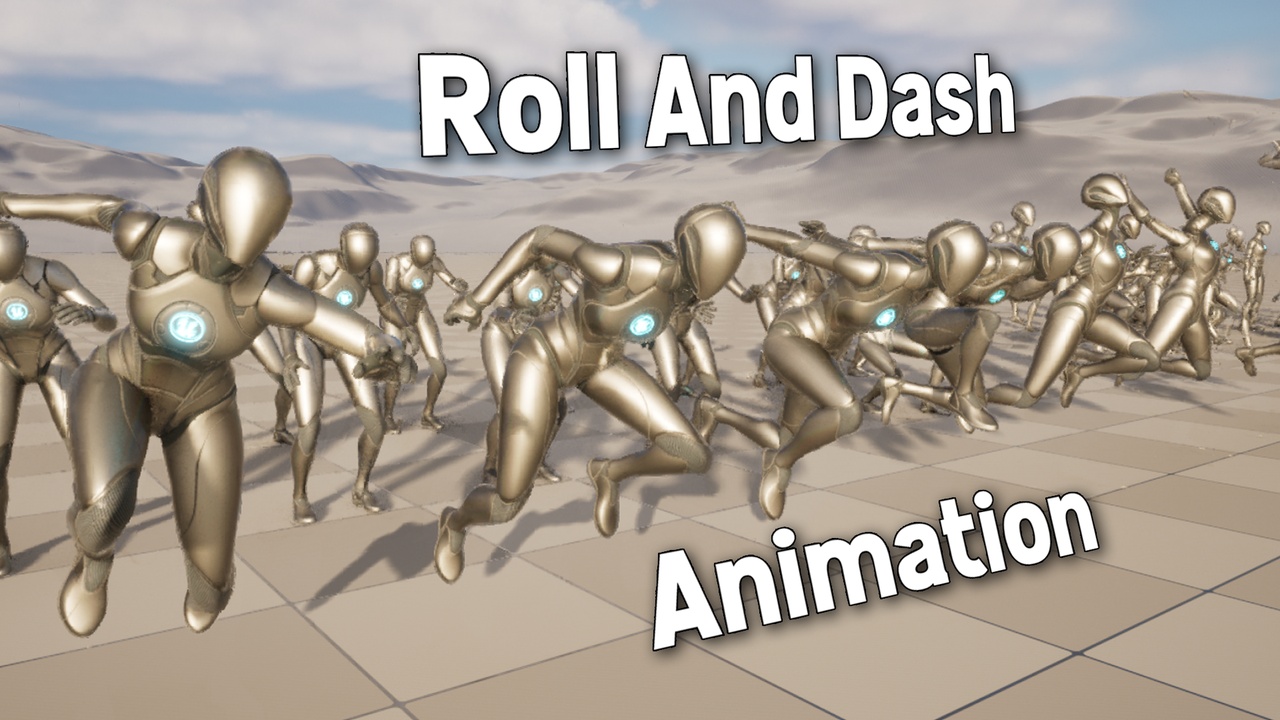 Roll and Dash Animation
