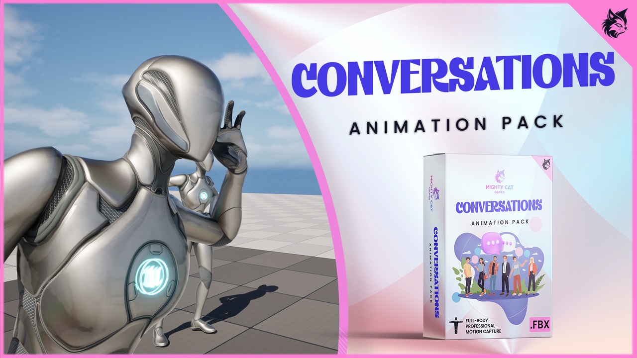 Media 1 for listing Conversations Animation Pack