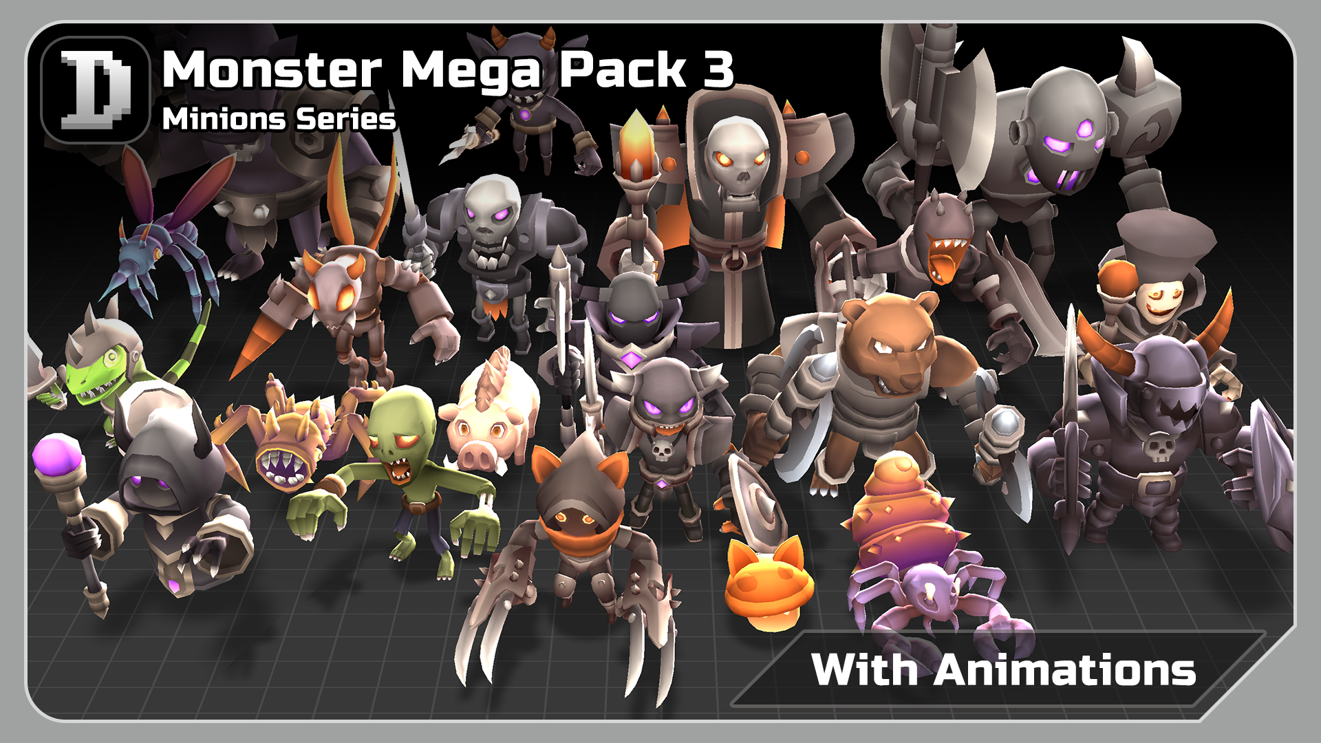 MS - Monster Mega Pack 3 | Fab