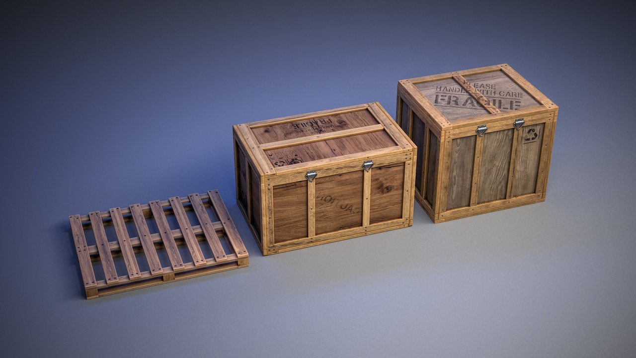 Media 1 for listing Wooden Shipping Container