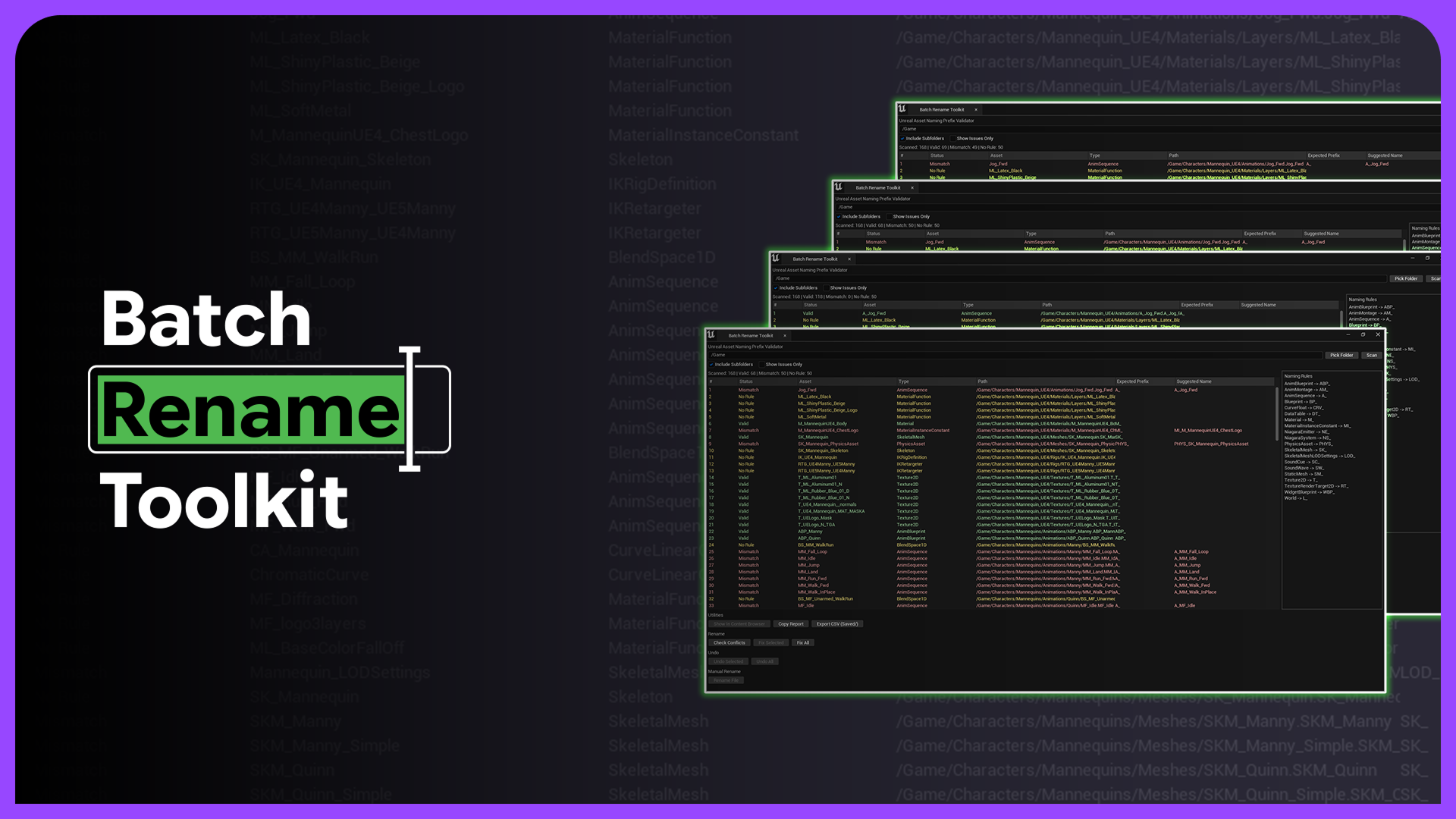 Batch Rename Toolkit | Fab
