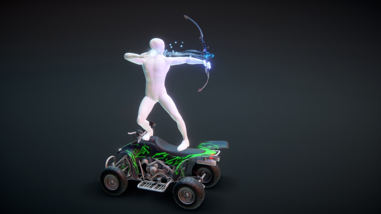 Media 1 for listing Quad Bike Animation