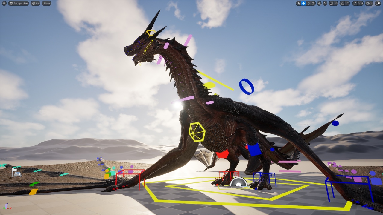 Media 1 for listing Tyrant Dragon Modular Control Rig