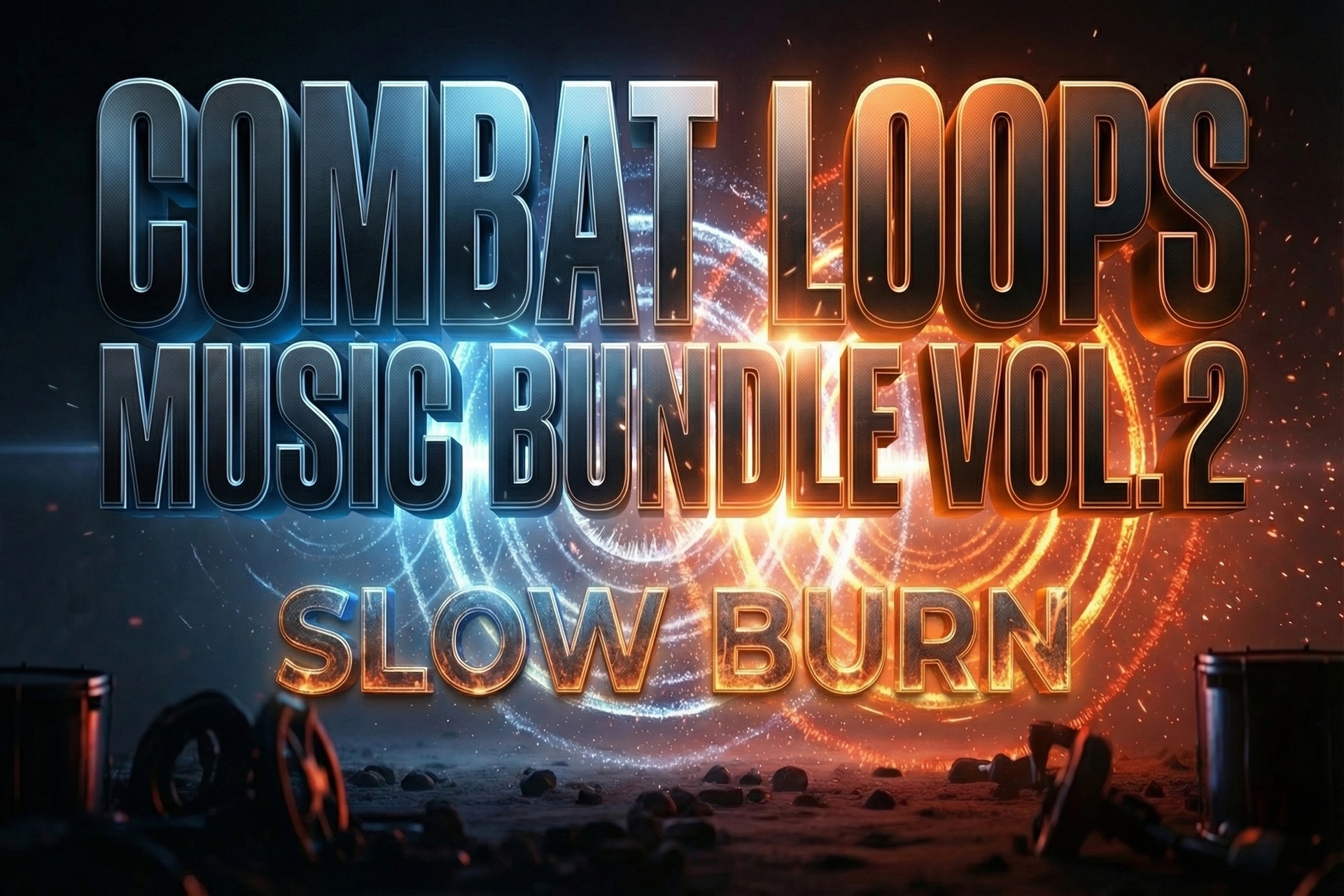 Media 1 for listing Combat Loops Music Bundle Vol. 2 - Slow Burn Combat