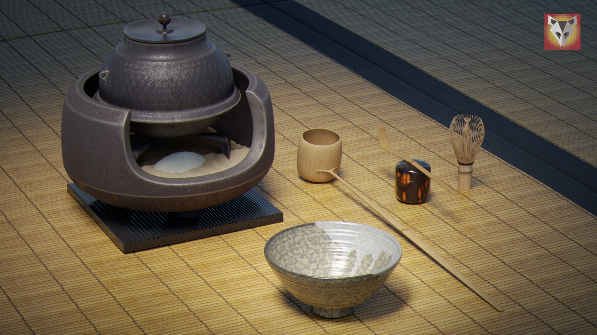 Media 1 for listing Japanese Tea Set - Chanoyu