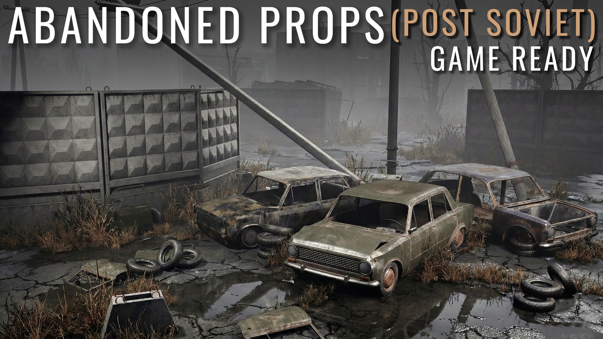 Media 1 for listing Abandoned Props Pack (Post-Soviet Style)