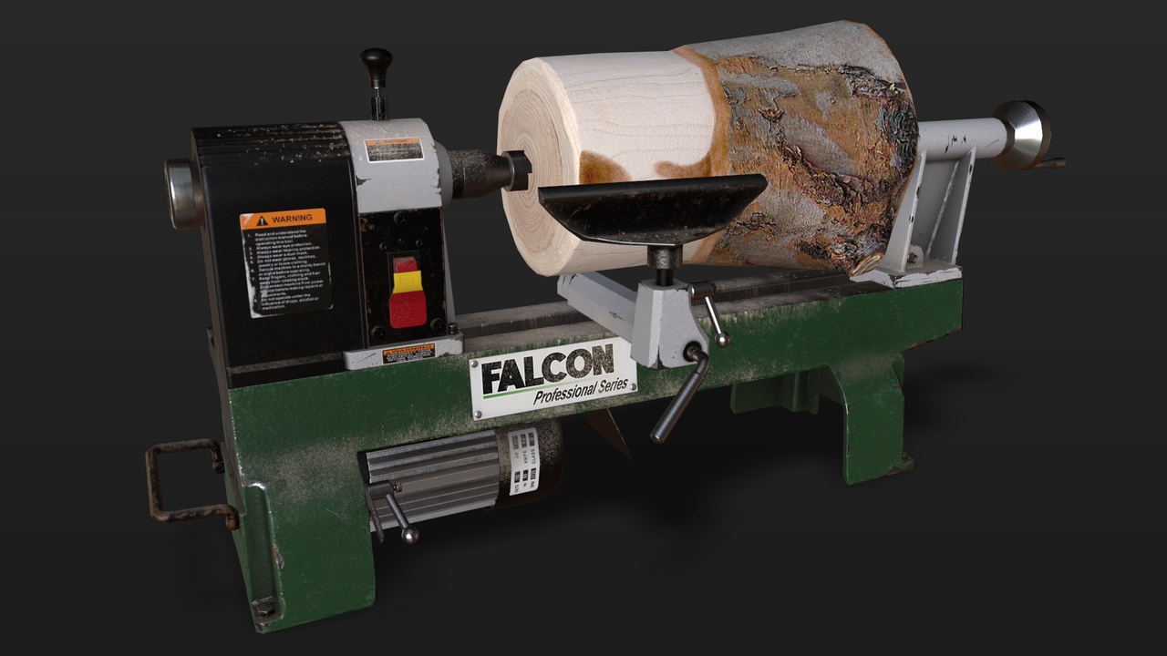 Media 1 for listing Mini Wood Lathe