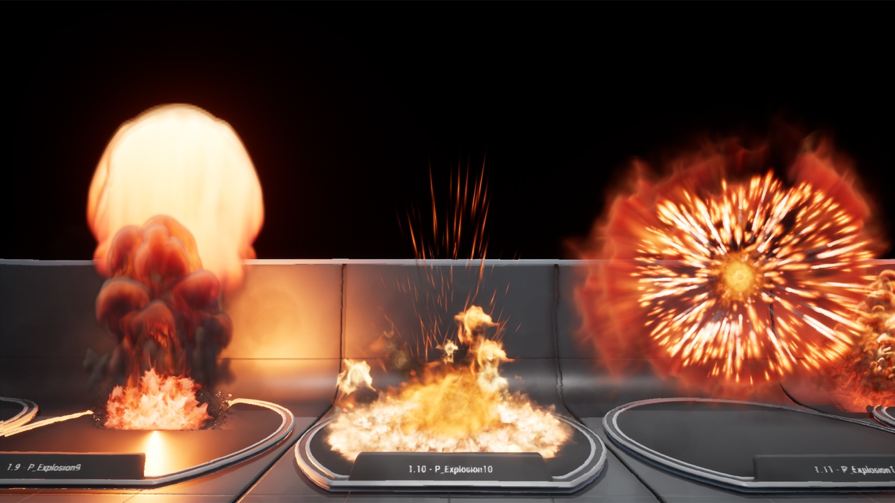 Explosions Builder 2 HDR 제품 등록을 위한 미디어 1개