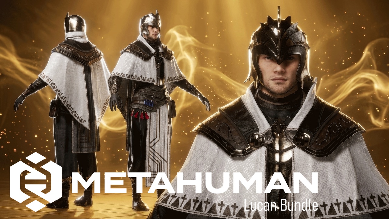 Media 1 for listing MHC: Lucan Bundle | MetaHuman