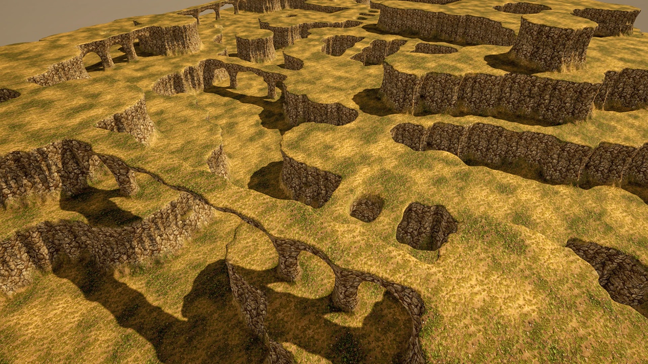 Media 1 for listing Stylized Modular Cliff 2M