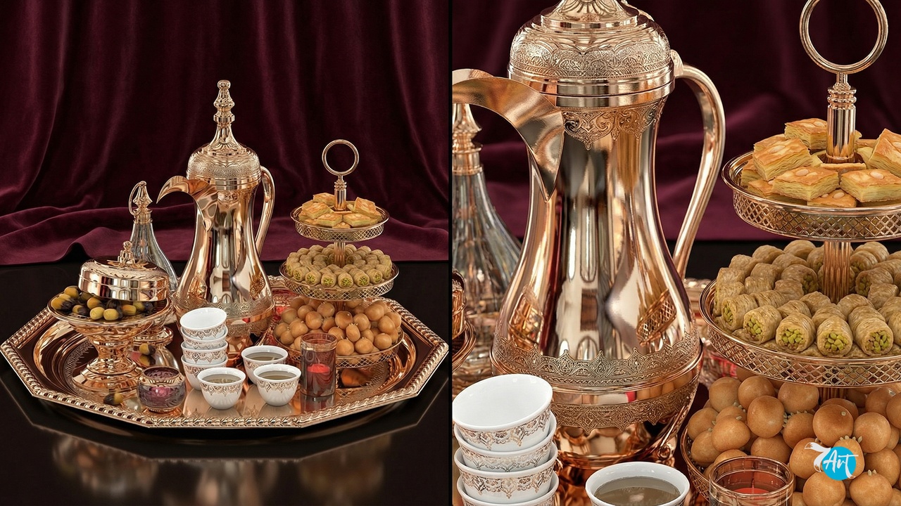 Media 1 for listing Royal Arabic Hospitality Set