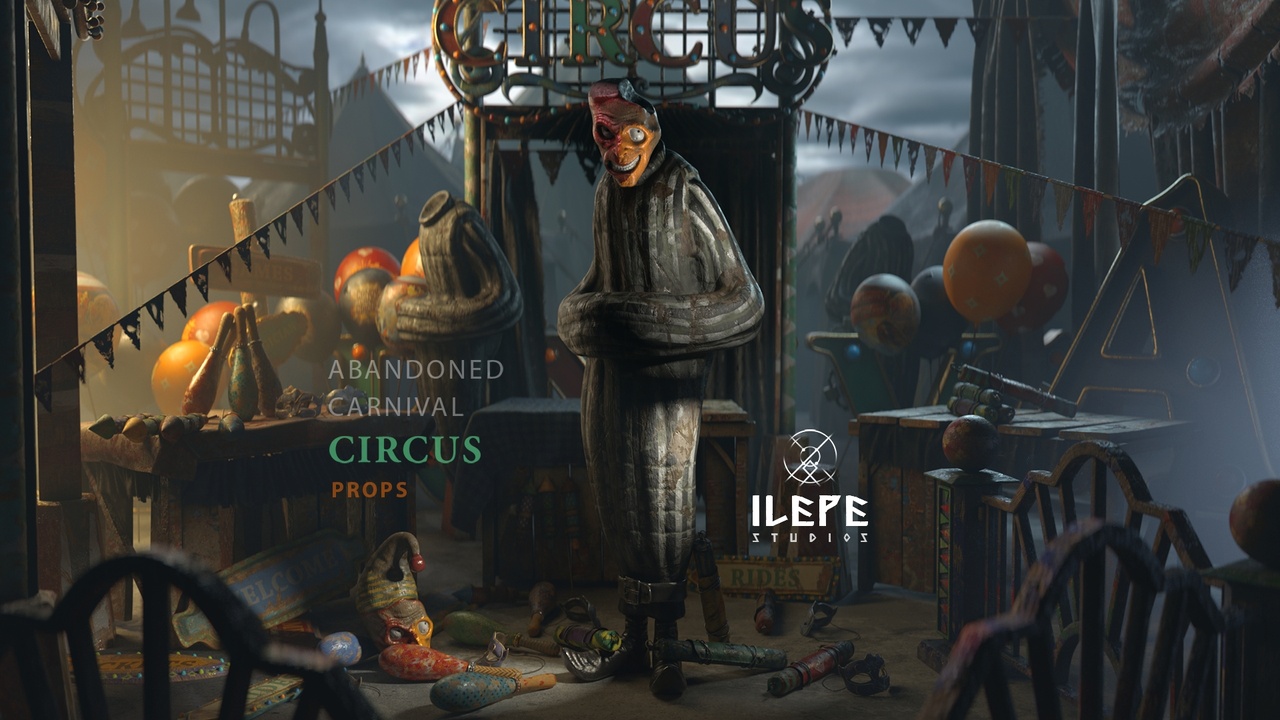 Abandoned Carnival Circus 제품 등록을 위한 미디어 1개