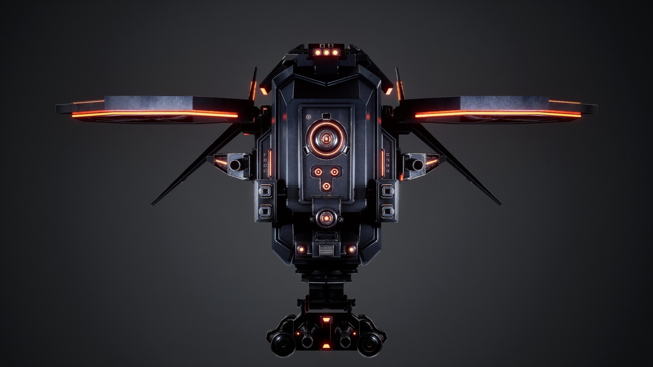 Multimedia 1 para anuncio Sci-fi Military Drone