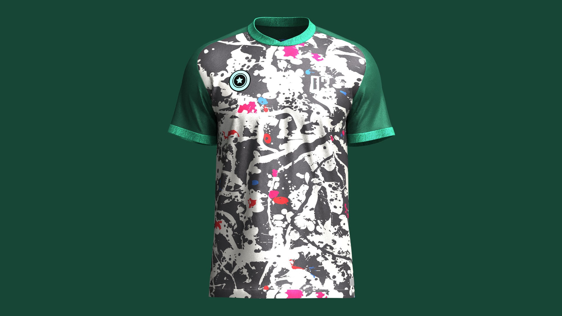 Medios 1 para el artículo Soccer Jersey Player 03 | High Poly