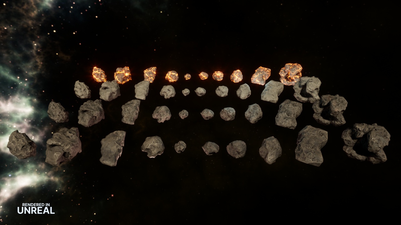 Media 1 for listing Asteroids HD