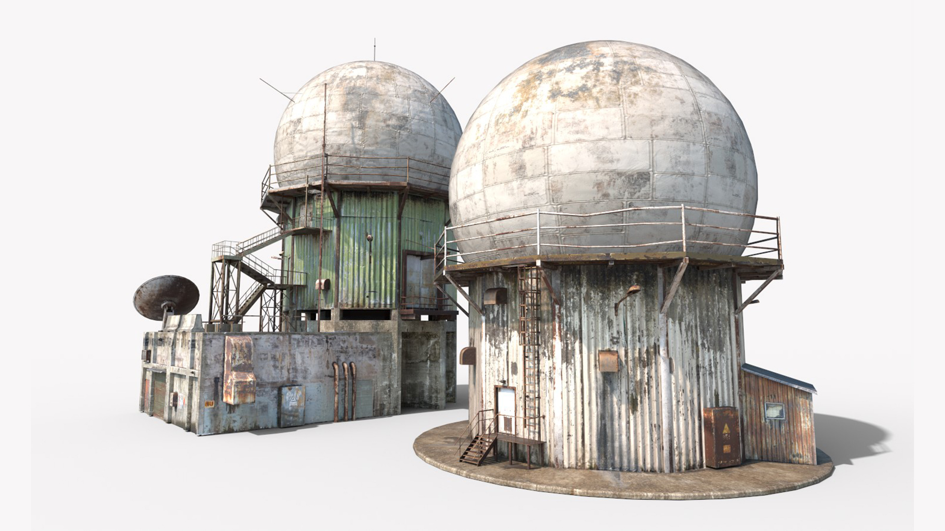 Old Double Radar Building | Fab