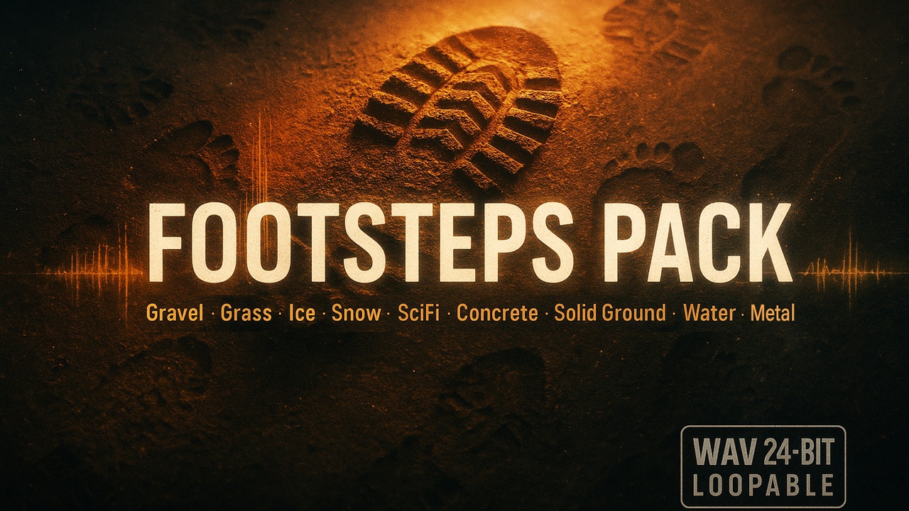 Media 1 for listing Footsteps Pack