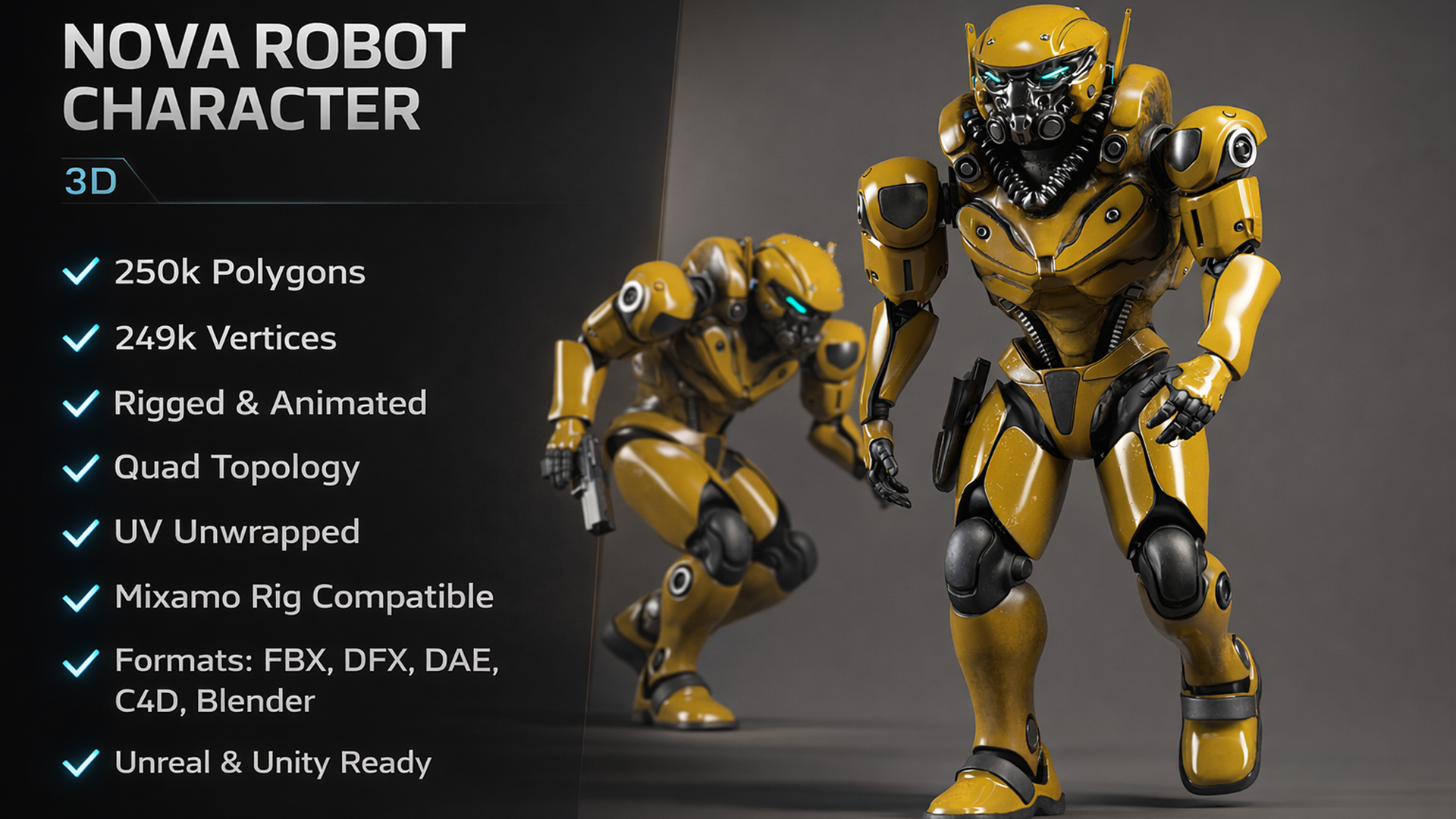 ROBOT CHARACTER NOVA | Fab