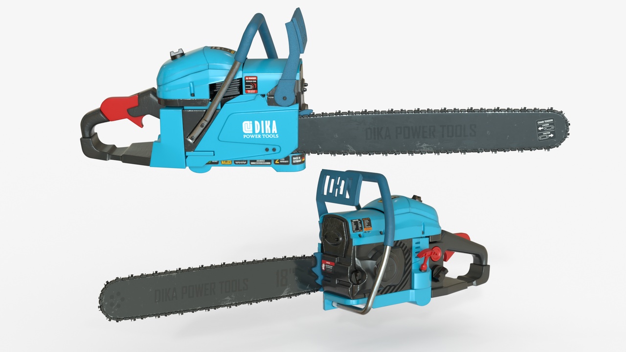 Media 1 for listing Blue Gas Chainsaw