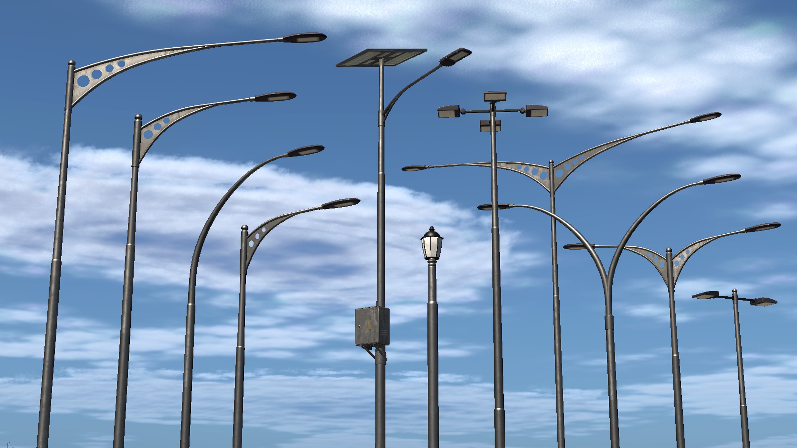Media 1 for listing Modular Street Lights Pack