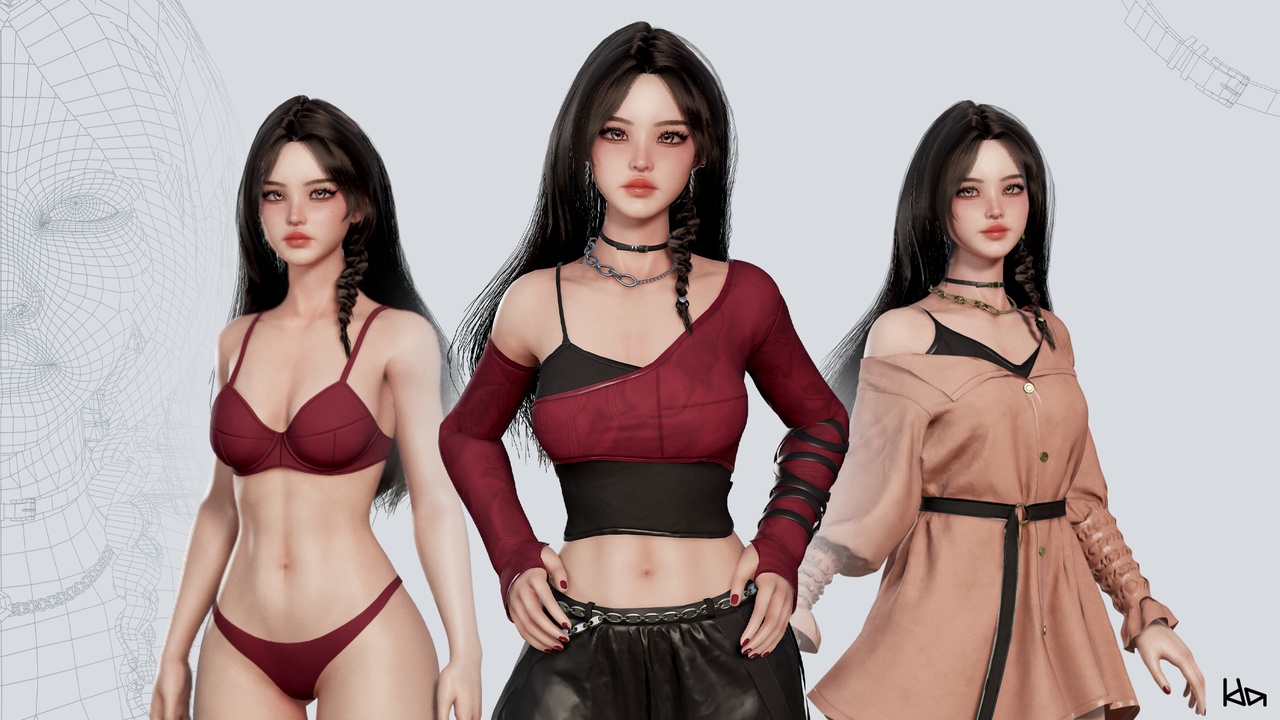 [Unreal Engine] K-POP SERIES – Lola-虚幻资源发布讨论论坛-虚幻引擎-IMAXCG