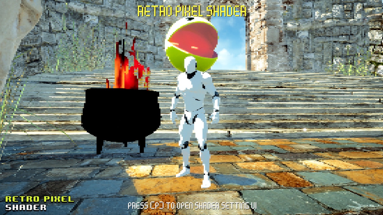 Media 1 for listing Retro Pixel Shader