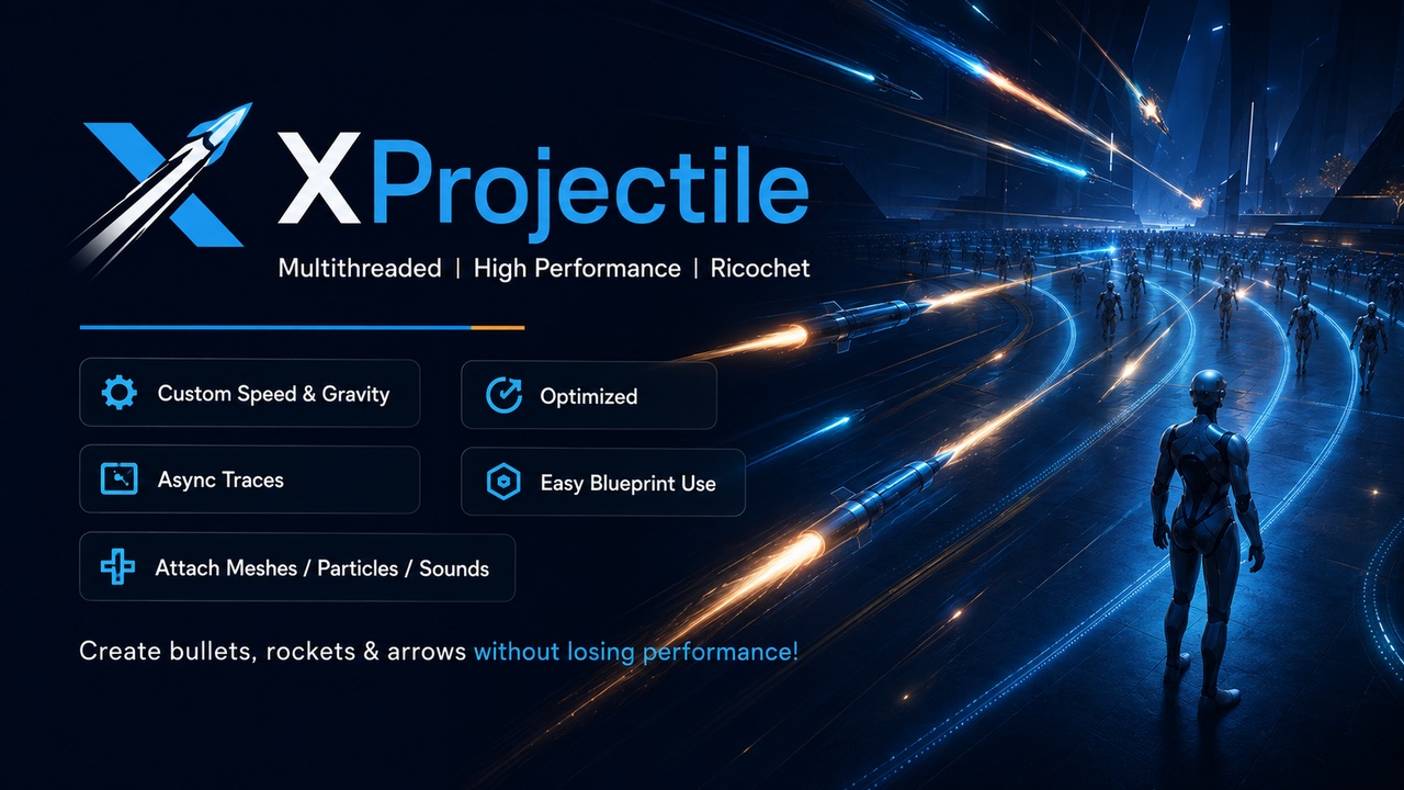 商品 XProjectile - Multithreaded | Ricochet in 5.8 > | Easy to use 的媒体 1