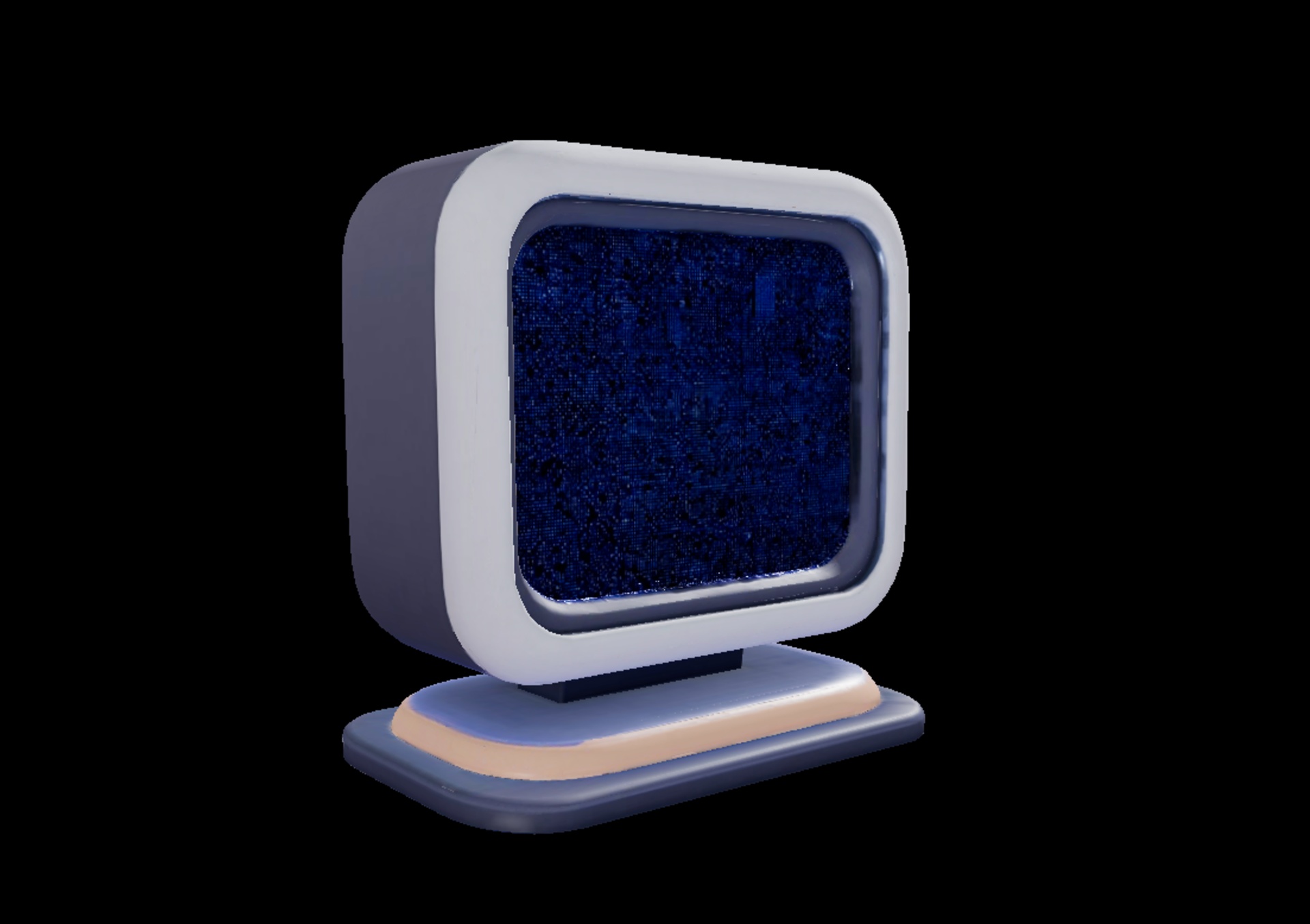 Media 1 for listing Stylized TV – Retro Cartoon Television Set