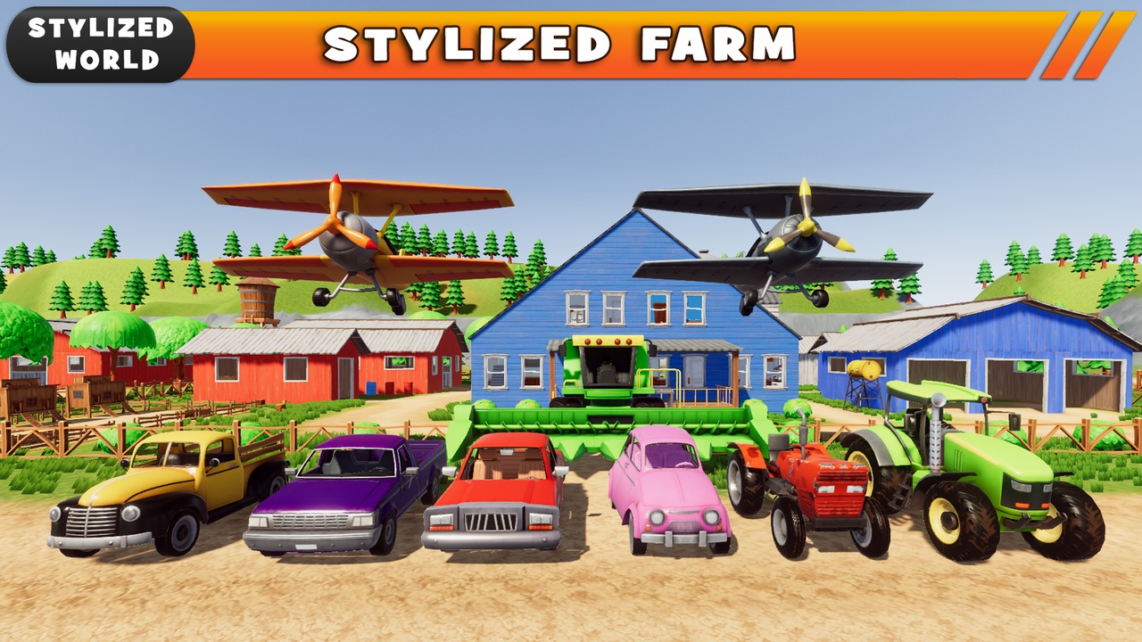Media 1 for listing Stylized Farm Village