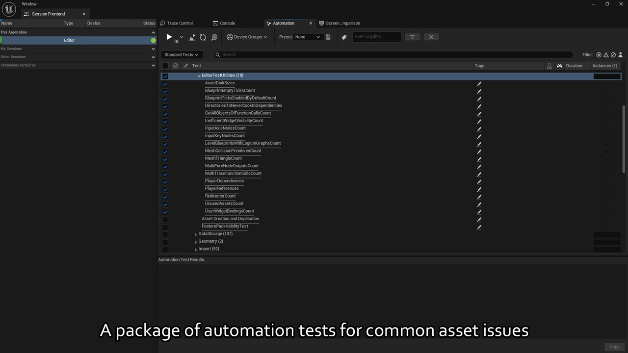 Media 1 for listing Editor Test Utilities