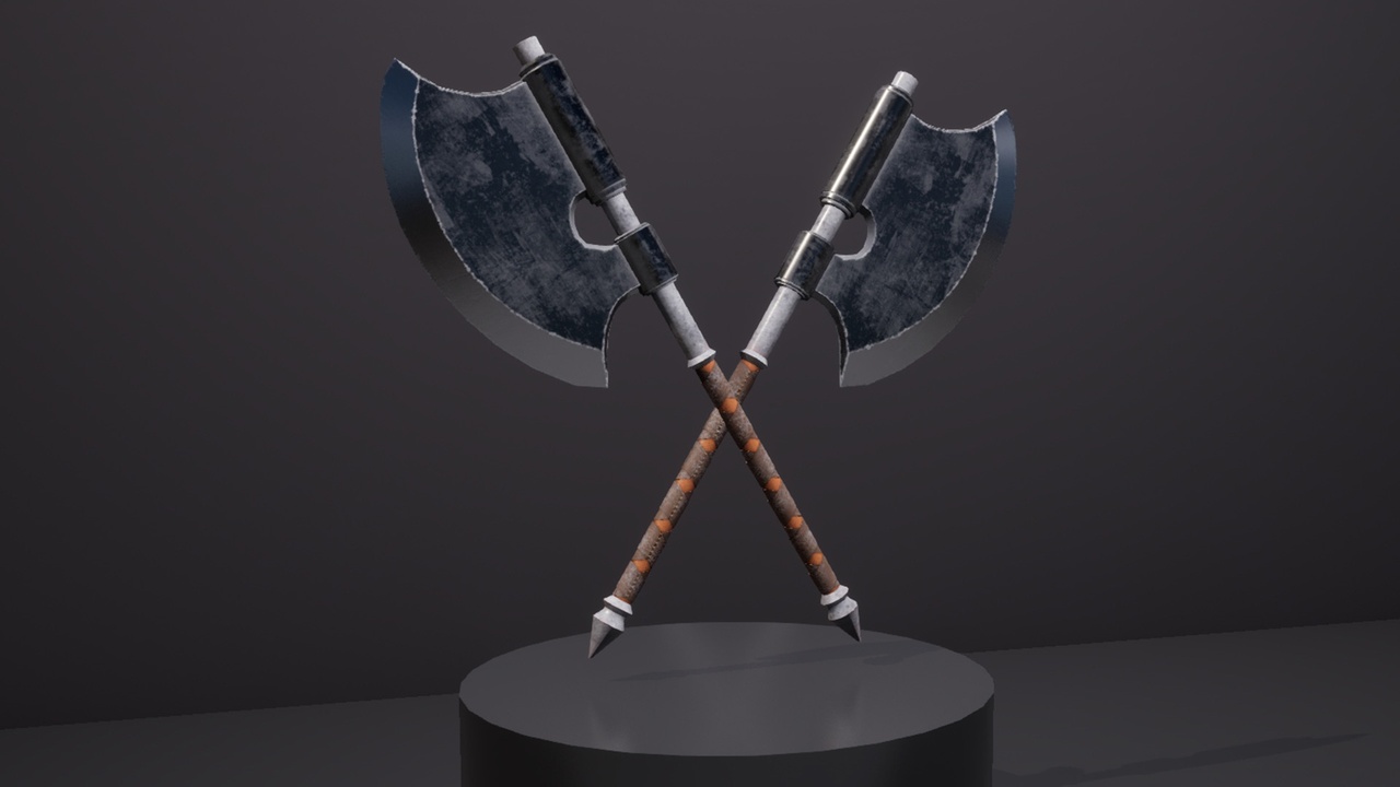 Media 1 for listing Medieval Axe 01 - Realistic 4K PBR Mesh Bundle