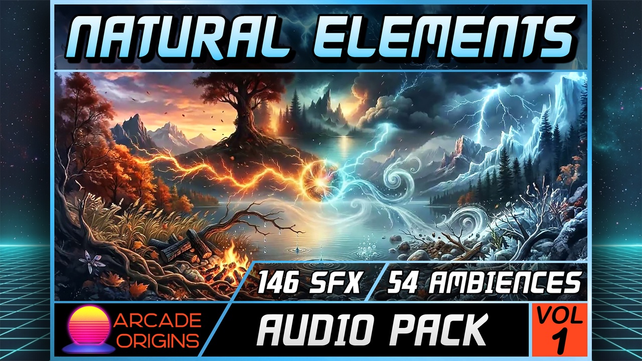 Media 1 for listing Natural Elements Audio Pack | SFX & Ambiences | Vol. 1