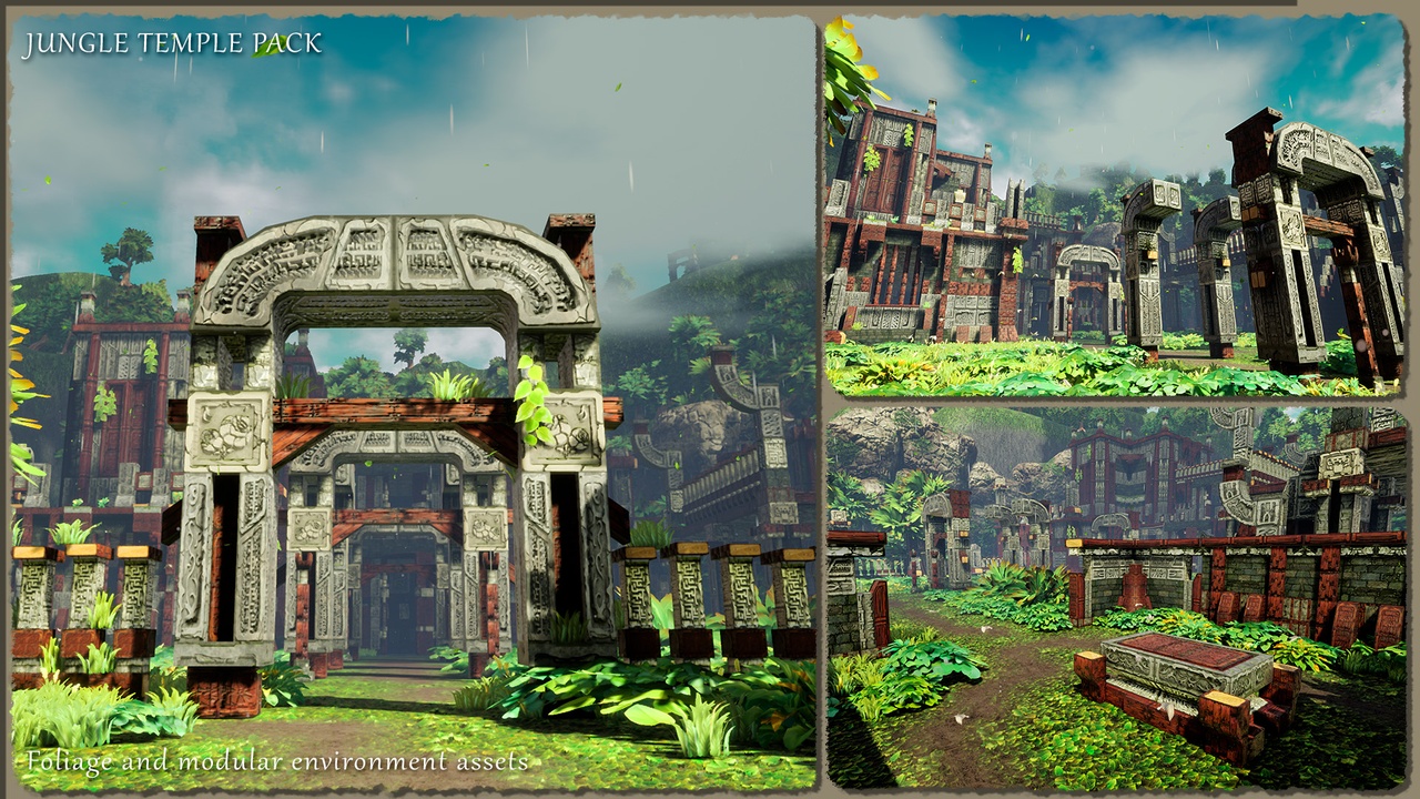 Media 1 for listing Jungle Temple Pack