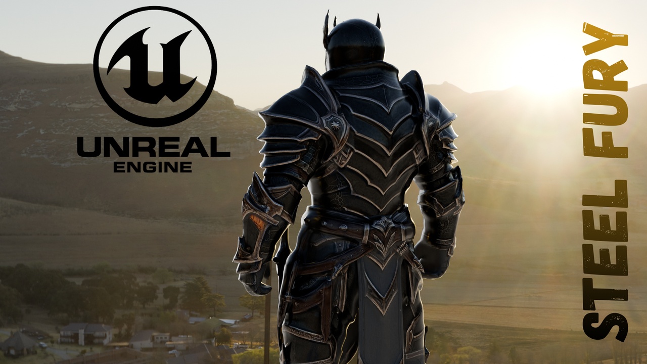Media 1 for listing STEEL FURY WARRIOR  ( LOW POLY )