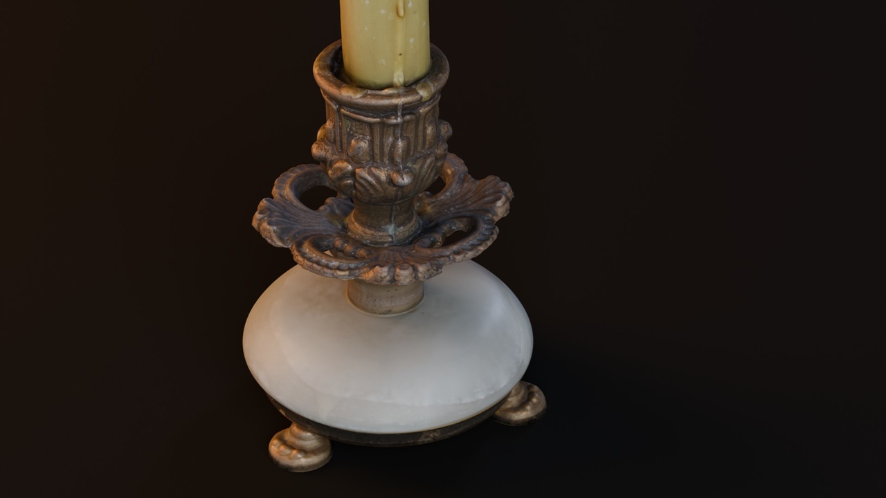 Media 1 for listing Candlestick with Onix Stone