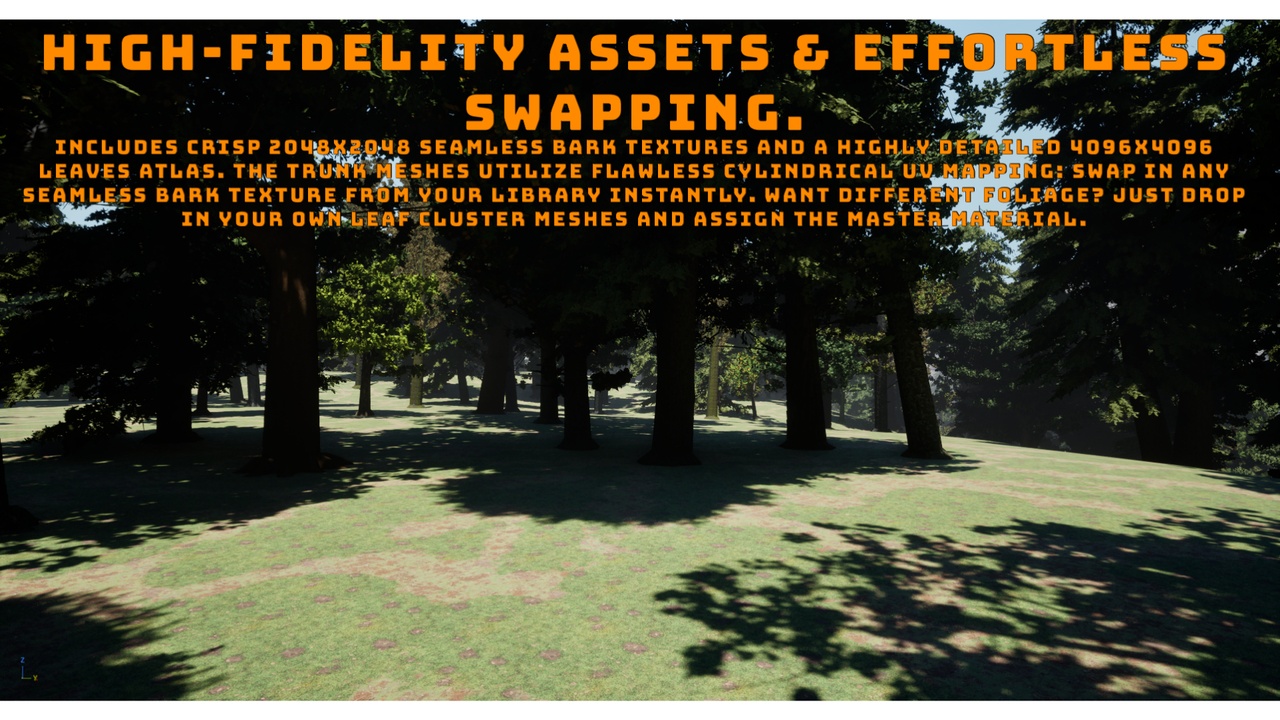 Media 1 for listing Voxel Tree System: The Ultimate Interactive Forest Framework