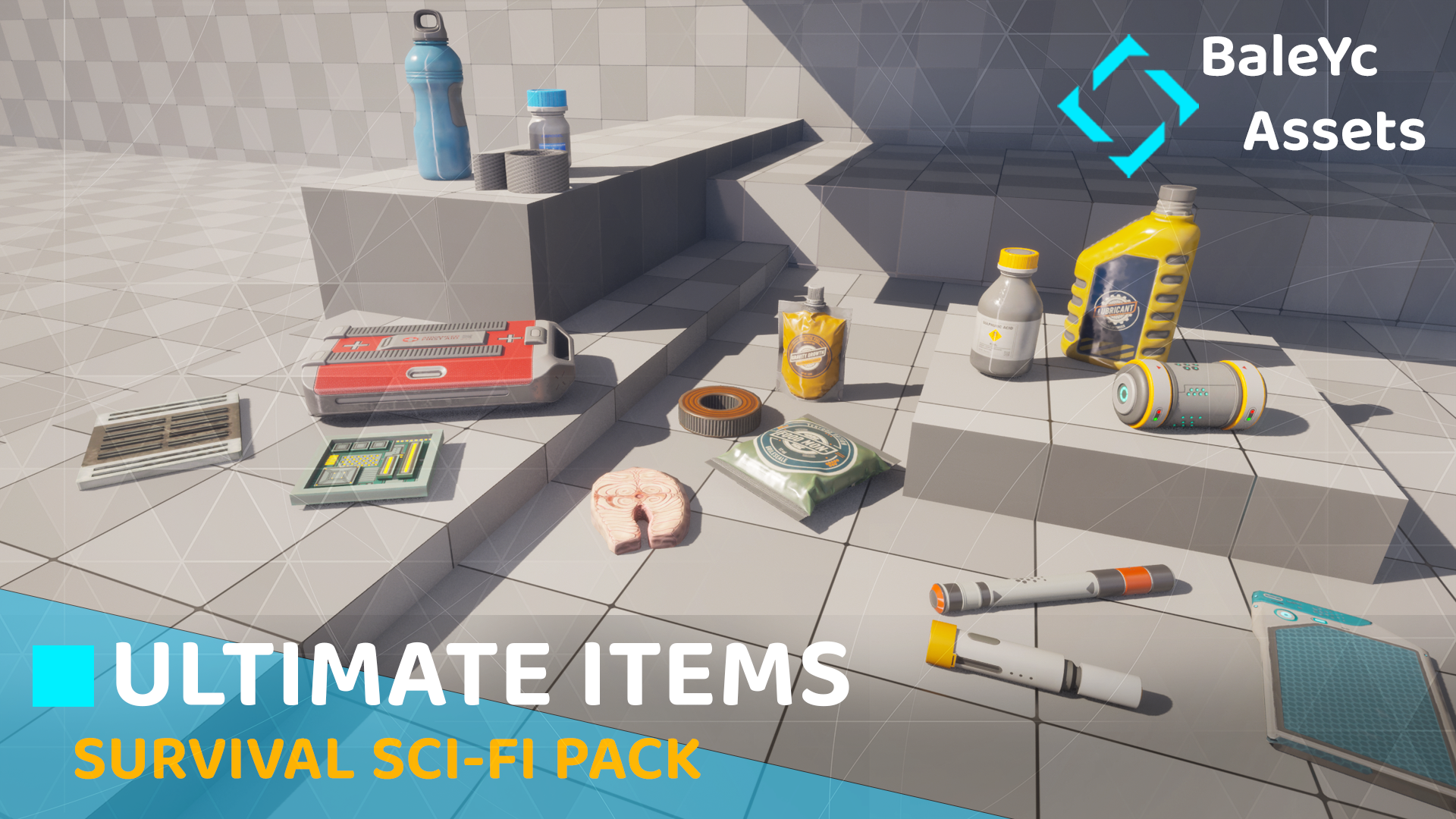 Ultimate Sci-fi Items Pack | Fab