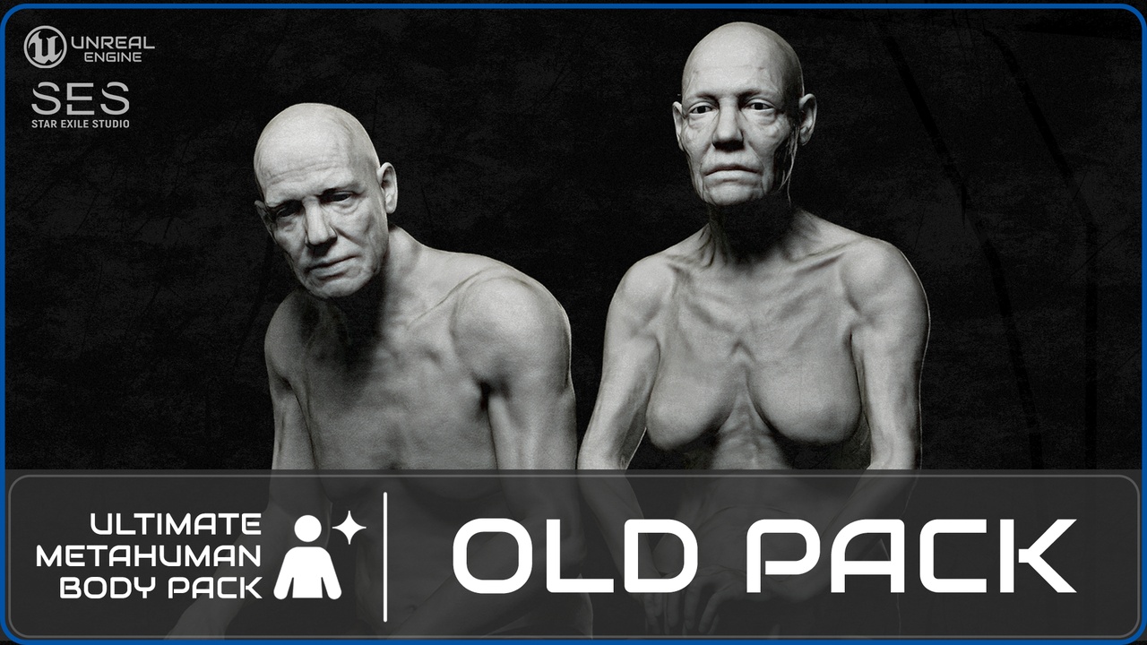 Media 1 for listing Ultimate Metahuman Body: Elder ( Male & Female)
