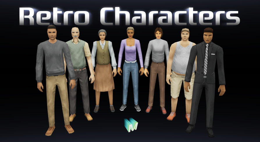 Retro Characters | Fab