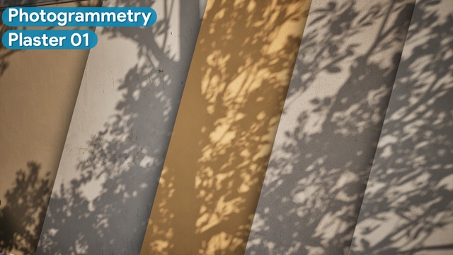 Plaster 01 - Scanned Photogrammetry Materials