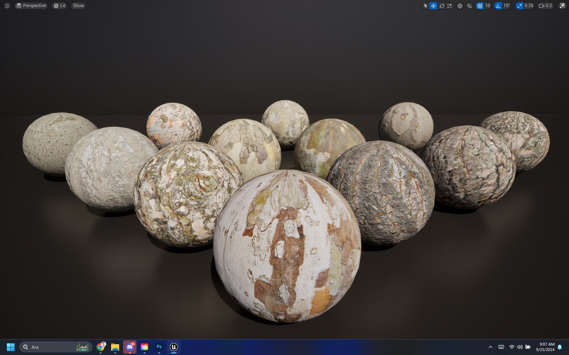 Media 1 for listing Bark 05 - Realistic 4K PBR Material Bundle