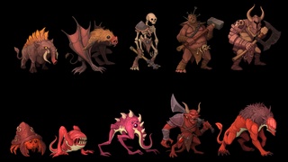 Fantasy Army Characters pack4 | Fab
