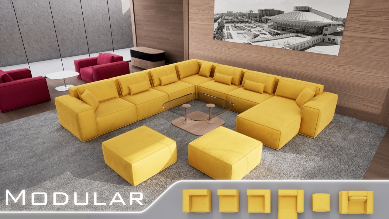 Media 1 for listing Furniture Sofa 4 (Modular)