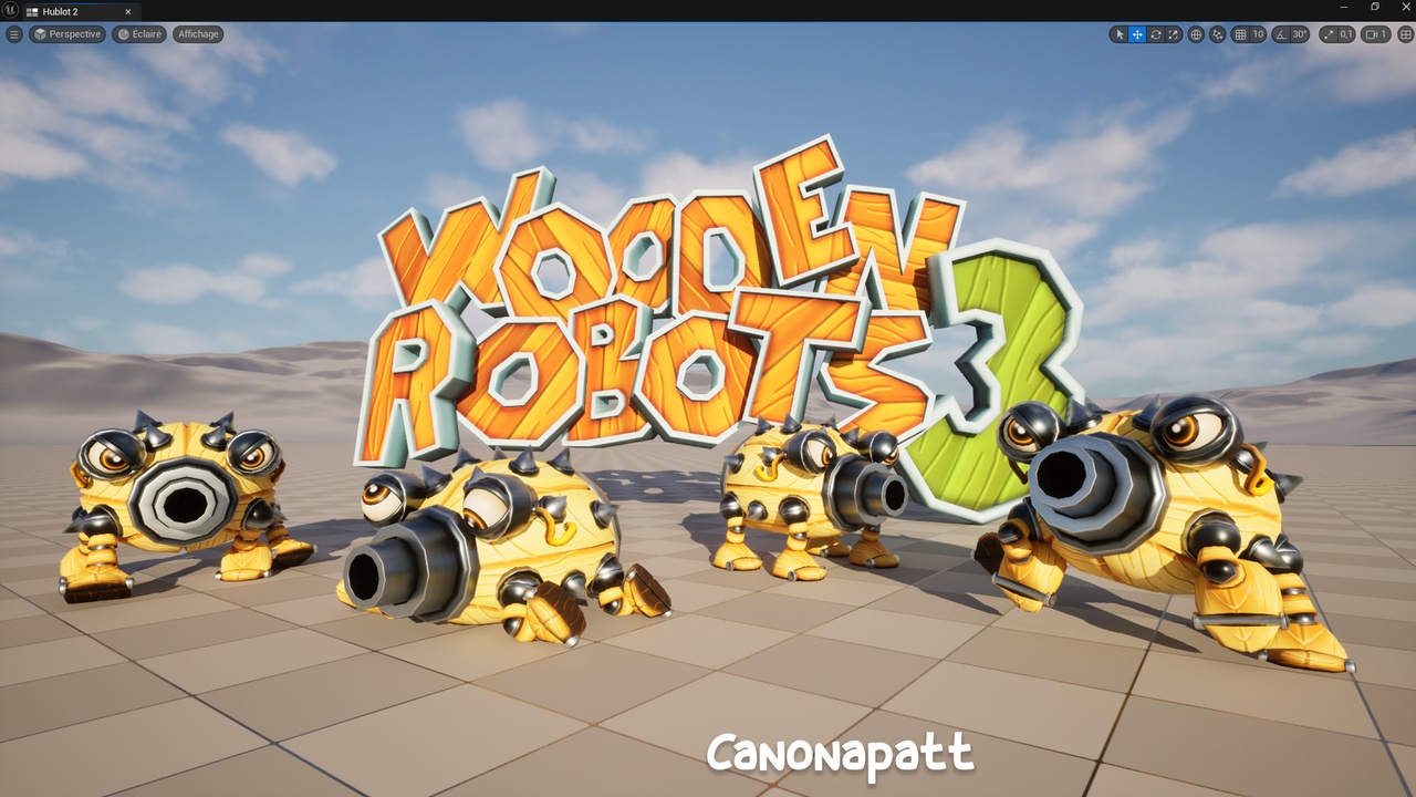 Media 1 for listing Wooden Robots 3