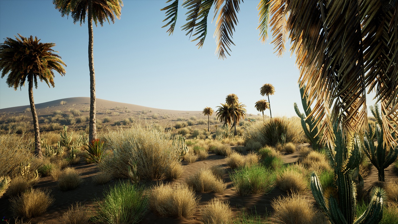 出品Photorealistic desert landscape 4-4 kmのメディア1