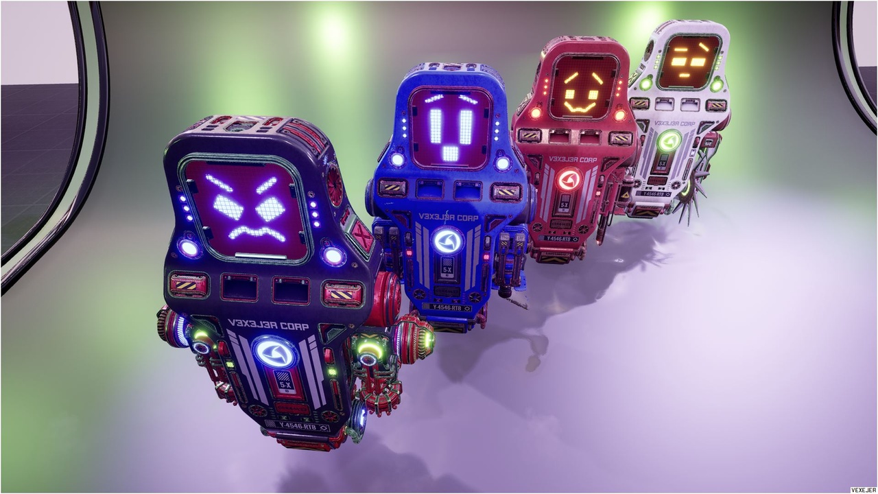 Media 1 for listing SciFi Sentry Drone AI