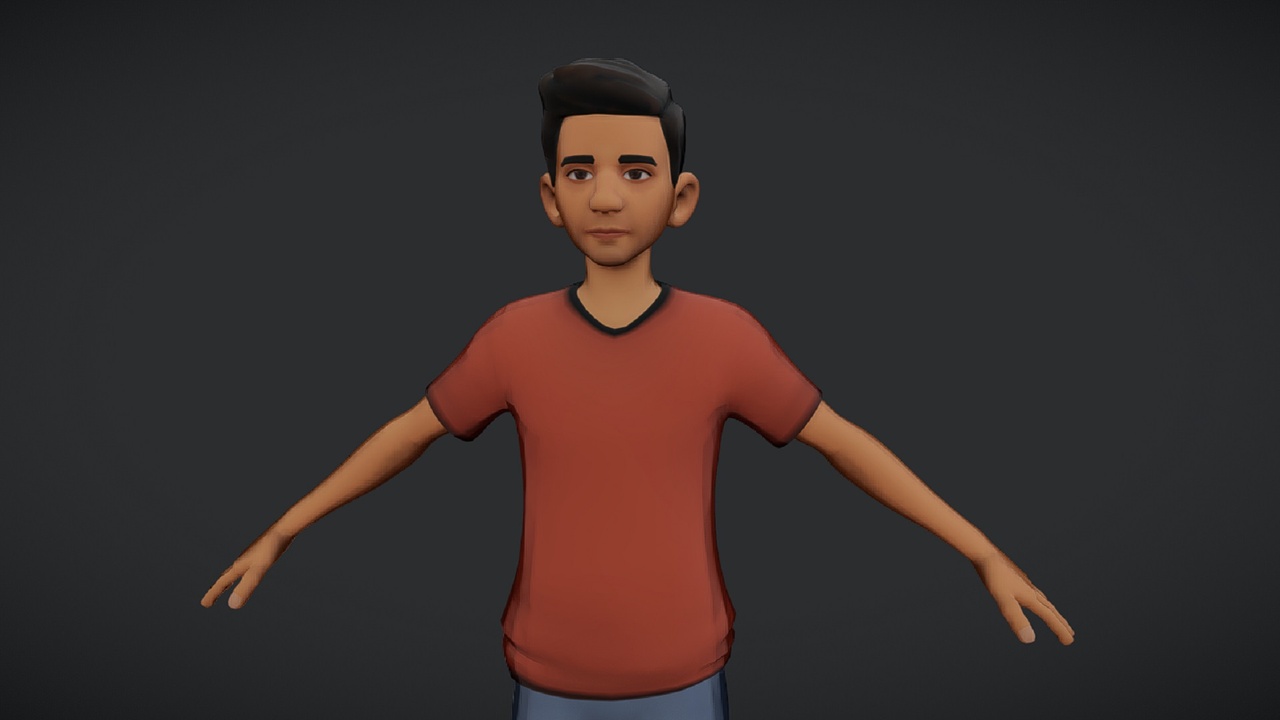 Media 1 for listing Stylized kid Character