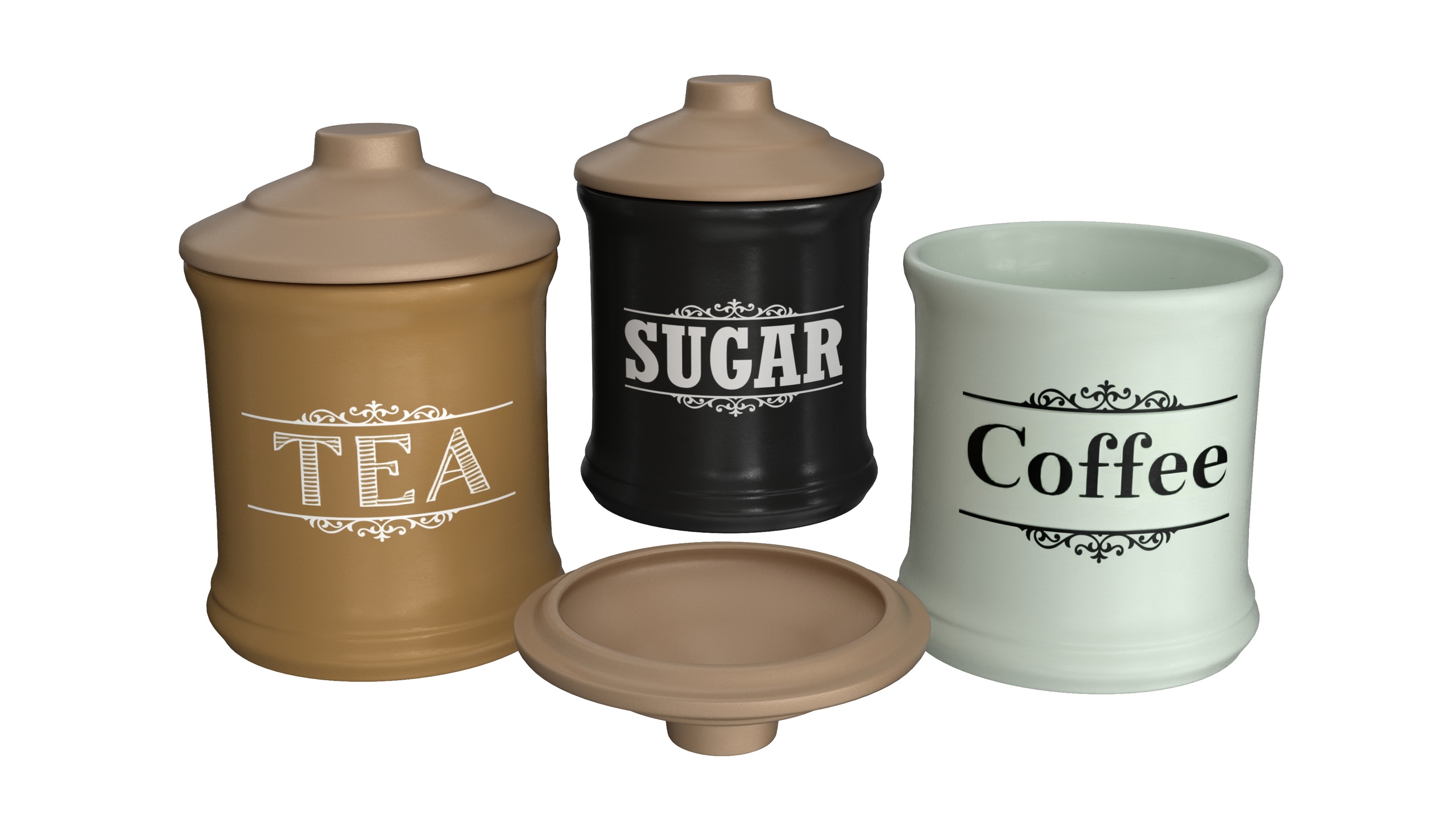 Media 1 for listing Pot 3D Model Set
