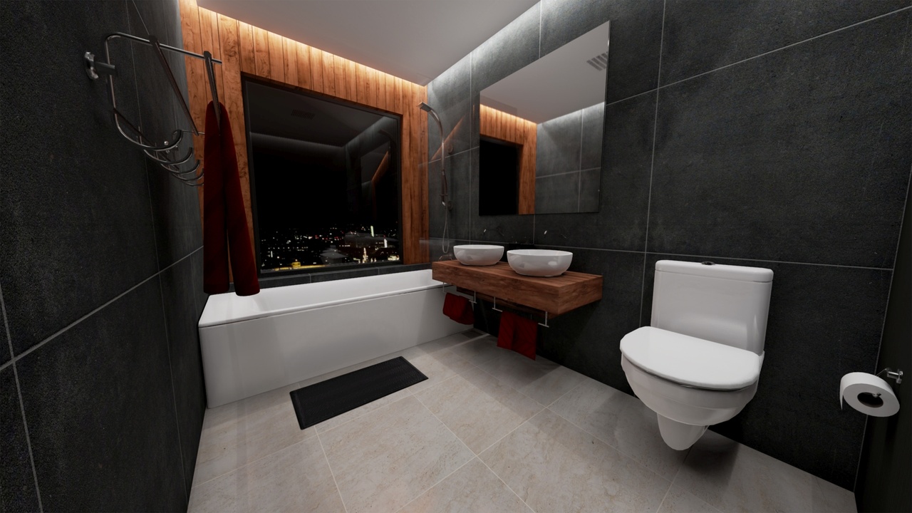 商品 ArchViz Bathroom 的媒体 1
